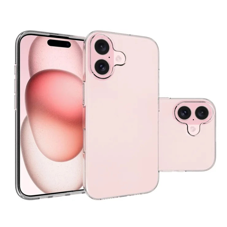 iPhone 17 Case Watermark Resistant TPU Clear Phone Back Cover