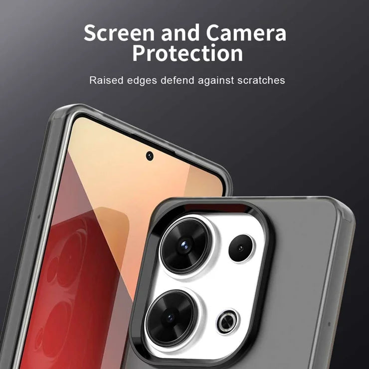 Xiaomi Redmi Note 13 Pro 4G / Poco M6 Pro 4G Telefon Bagcover - Sort