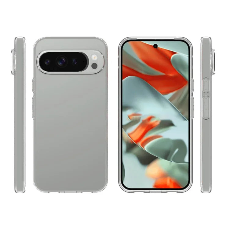 Google Pixel 10 Pro XL kirkas puhelinkuori – vesileimankestävä TPU-takakansi