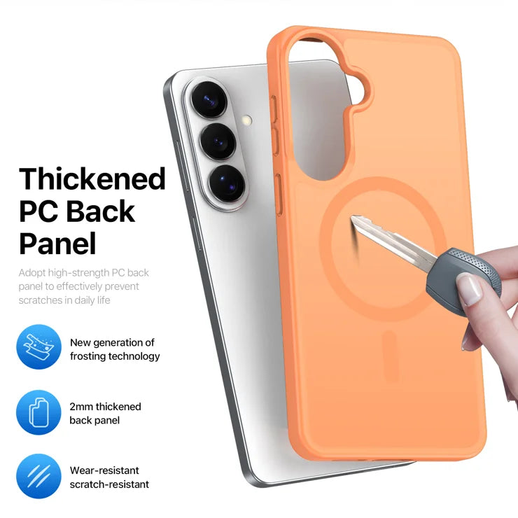 DUX DUCIS Til Samsung Galaxy S26 Magnetisk cover Yind Series PC+TPU telefoncover - Orange