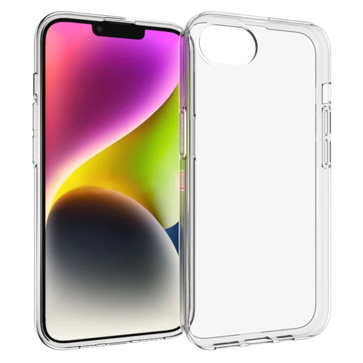 iPhone 17e / 16e Slim Clear Phone Case Watermark Resistant TPU Back Cover
