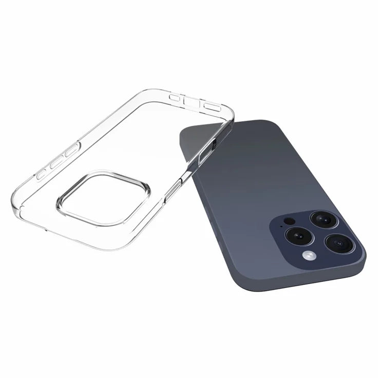iPhone 16 Pro Cover Vandmærkefri Anti-ridse Klart TPU Telefoncover