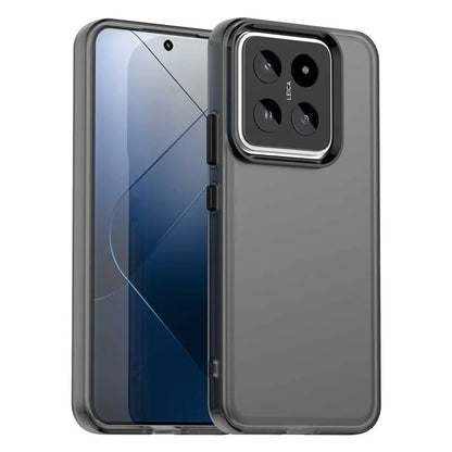Xiaomi 14 Pro etui PC+TPU+PET mat anti-drop telefonbagcover - sort