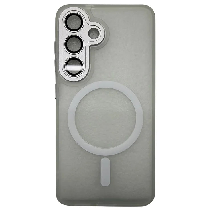 Samsung Galaxy S26+ Cover Kompatibel med MagSafe Skin-Touch PC + TPU Telefoncover - Transparent
