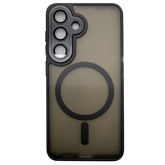 Samsung Galaxy A36 5G  /  A56 5G Case Compatible with MagSafe Skin-Touch PC + TPU Phone Cover - Black
