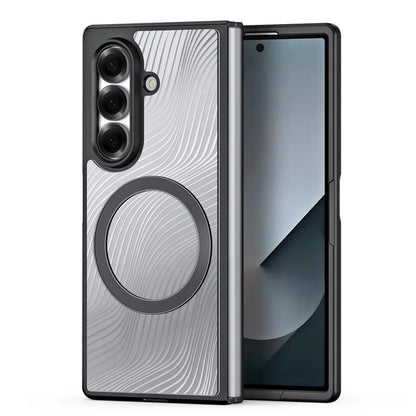 DUX DUCIS Til Samsung Galaxy Z Fold7 5G Etui Aimo Series Magnetisk Etui PC+TPU Slank Cover (REACH Certificering) - Sort