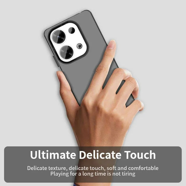 Xiaomi Redmi Note 13 Pro 4G / Poco M6 Pro 4G Telefon Bagcover - Sort