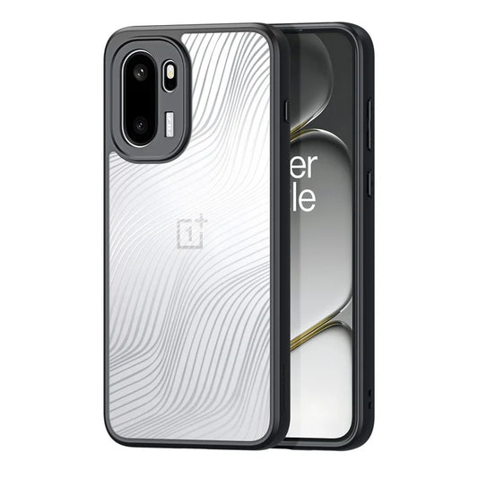 DUX DUCIS Til OnePlus Ace 6 5G / OnePlus Ace 6T 5G / OnePlus 15R 5G Etui Aimo-serien TPU+PC Matsort, stødsikkert telefoncover (REACH-certificering) - Sort