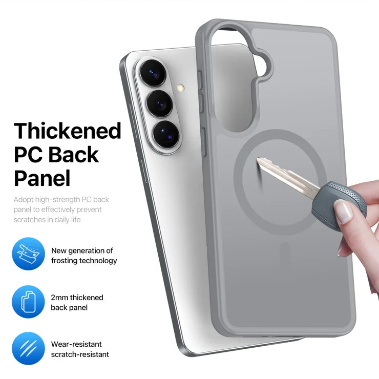 DUX DUCIS Til Samsung Galaxy S26 Magnetic Cover Yind Series PC+TPU Telefoncover - Grå