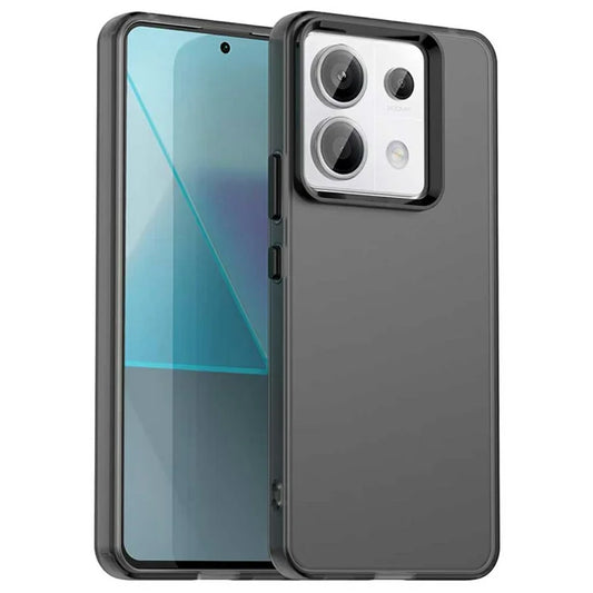 Xiaomi Redmi Note 13 Pro 5G / Poco X6 5G puhelimen takakansi - musta