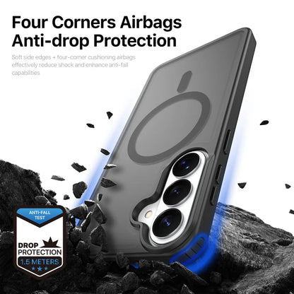 DUX DUCIS Til Samsung Galaxy S26 Magnetic Case Yind Series PC+TPU telefoncover - Sort