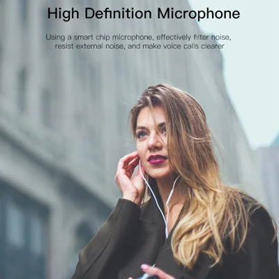 YESIDO YH38 for Huawei Wired Earphone Type-C Port Mobile Phone Wire Control Music Headset heavy bass