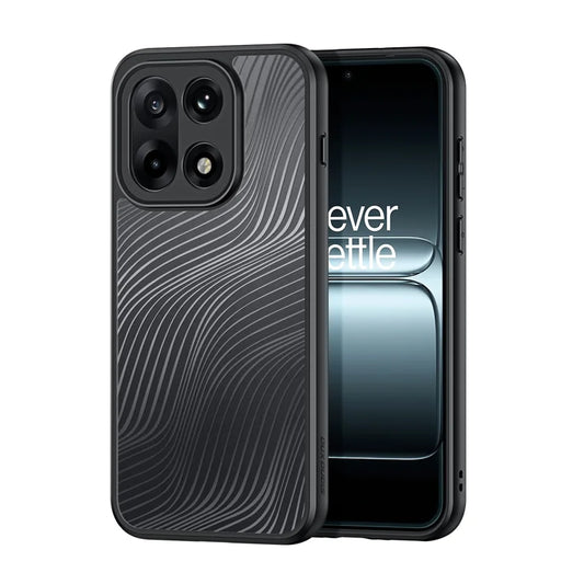 DUX DUCIS Til OnePlus 15 5G Cover Aimo-serien TPU+PC Mat Stødsikkert Telefoncover (REACH Certificering) - Sort