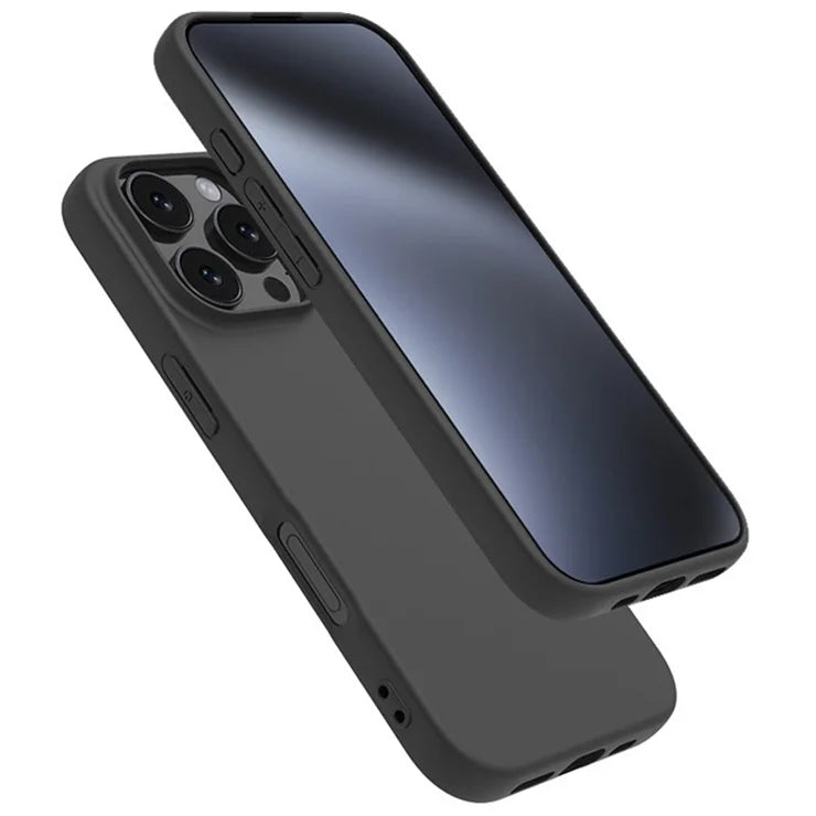 Til iPhone 16 Pro Max cover mat, ridsefast blødt TPU slankt telefoncover