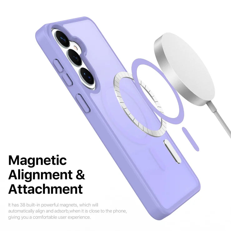 DUX DUCIS Til Samsung Galaxy S26+ Magnetisk Cover Yind Series PC+TPU Telefoncover - Lys Lilla