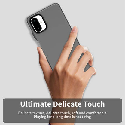 Samsung Galaxy F06 5G / M06 5G Cover PC + TPU + PET Mat Anti-Drop Telefoncover - Sort