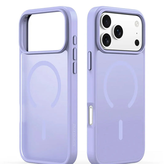 DUX DUCIS Yind Series Cover til iPhone 17 Pro Max TPU + PC Mat Telefoncover Kompatibel med MagSafe - Lilla
