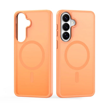 DUX DUCIS Til Samsung Galaxy S26 Magnetisk cover Yind Series PC+TPU telefoncover - Orange