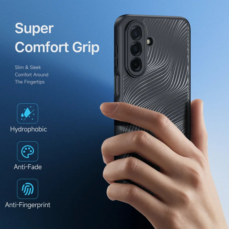 Dux Ducis til Samsung Galaxy A27 etui Aimo Series TPU+PC Mat Stødsikkert Telefoncover (REACH certificering) - Sort