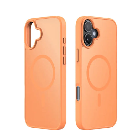 DUX DUCIS Til iPhone 17 Etui Yind Series PC+TPU Telefoncover Kompatibel med MagSafe - Orange