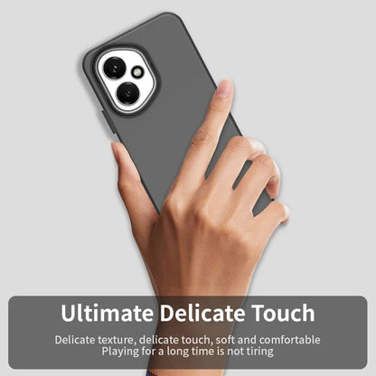 Honor 400 5G (Global) Cover PC + TPU + PET Mat Anti-Drop Telefon Bagcover - Sort