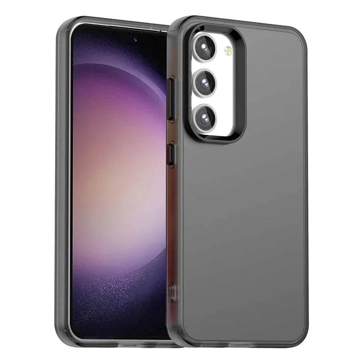 Samsung Galaxy S23+ -suojakotelo PC+TPU+PET, mattapintainen, pudotussuojattu takakansi - musta