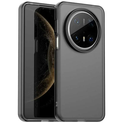 Huawei Mate 70 Pro / 70 Pro+ Case PC+TPU+PET Matte Anti-Drop Phone Back Cover - Black
