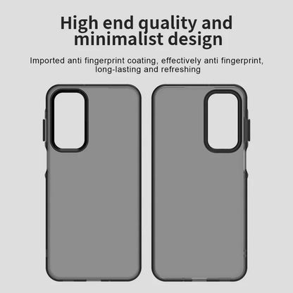 Samsung Galaxy A16 5G / A16 4G Kotelo PC+TPU+PET Matta Anti-Drop Puhelimen Takakansi - Musta