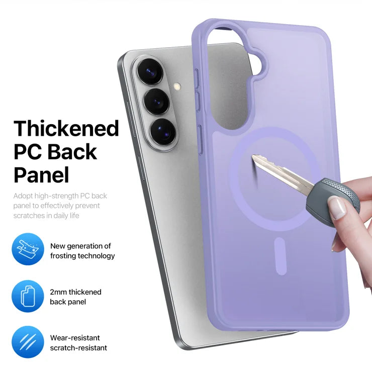 DUX DUCIS Til Samsung Galaxy S26 Magnetisk Cover Yind-serien PC+TPU Telefoncover - Lys Lilla