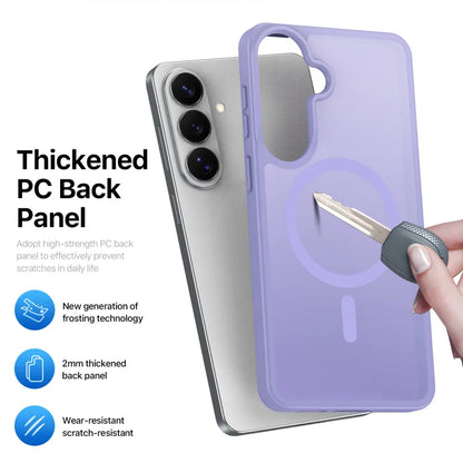 DUX DUCIS Til Samsung Galaxy S26 Magnetisk Cover Yind-serien PC+TPU Telefoncover - Lys Lilla