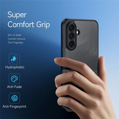 DUX DUCIS Til Samsung Galaxy A56 5G / A36 5G Etui Aimo Series TPU+PC Mat Stødsikkert Telefoncover (REACH Certificering) - Sort
