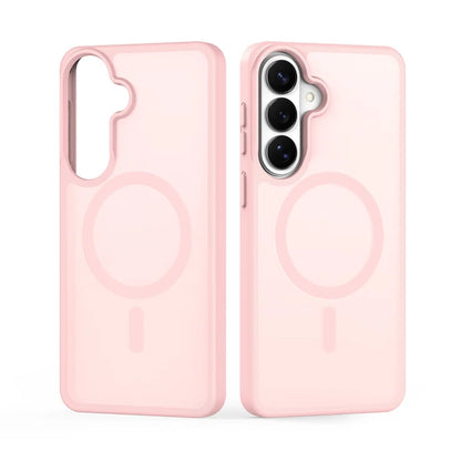 DUX DUCIS Til Samsung Galaxy S26+ Magnetisk Cover Yind Series PC+TPU Telefoncover - Lys Pink