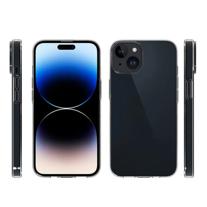 iPhone 15 Kiiltävä vedenkestävä TPU-iskunkestävä pölytiivis matkapuhelimen kuori