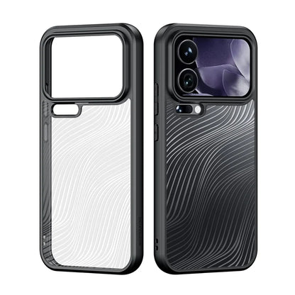 DUX DUCIS Til Xiaomi 17 Pro Etui Aimo Series TPU+PC Matte Drop-proof Telefoncover (REACH certificering) - Sort