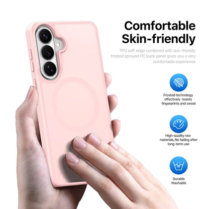 DUX DUCIS Til Samsung Galaxy S26 Magnetic Case Yind Series PC+TPU telefoncover - Lyserød