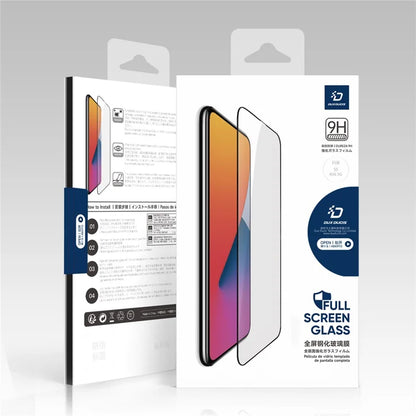DUX DUCIS Til Samsung Galaxy A56 5G / A36 5G Glasfilm Fuld Skærmbeskytter 2.5D Fladskærm Medium Alumina Glas HD Klar Film - Sort