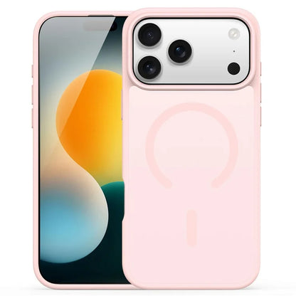 DUX DUCIS Yind Series Til iPhone 17 Pro Etui TPU + PC Mat Telefoncover Kompatibel med MagSafe - Lysepink