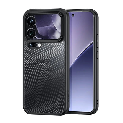 DUX DUCIS Til Xiaomi 17 Pro Etui Aimo Series TPU+PC Matte Drop-proof Telefoncover (REACH certificering) - Sort