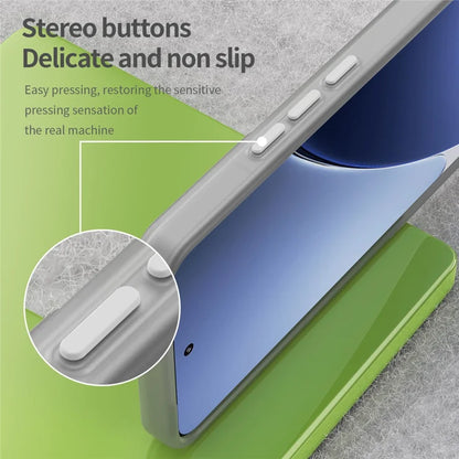 Xiaomi 15 Pro Magneettikotelo TPU + PC Slim Matta Läpinäkyvä Puhelinkuori - Valkoinen