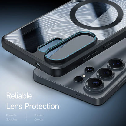 DUX DUCIS Til Samsung Galaxy S26 Ultra Magnetisk Cover Aimo Serie PC+TPU Slankt Cover (REACH Certificering) - Sort