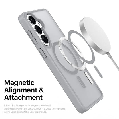 DUX DUCIS Til Samsung Galaxy S26 Magnetic Cover Yind Series PC+TPU Telefoncover - Grå