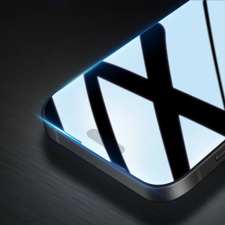 DUX DUCIS Til iPhone 17 Pro Max Glasfilm Fuld skærmbeskytter 2.5D Fladskærm Medium Aluminiumsglas HD Klar Film - Sort