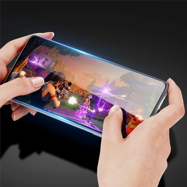 DUX DUCIS Til Samsung Galaxy A56 5G / A36 5G Glasfilm Fuld Skærmbeskytter 2.5D Fladskærm Medium Alumina Glas HD Klar Film - Sort