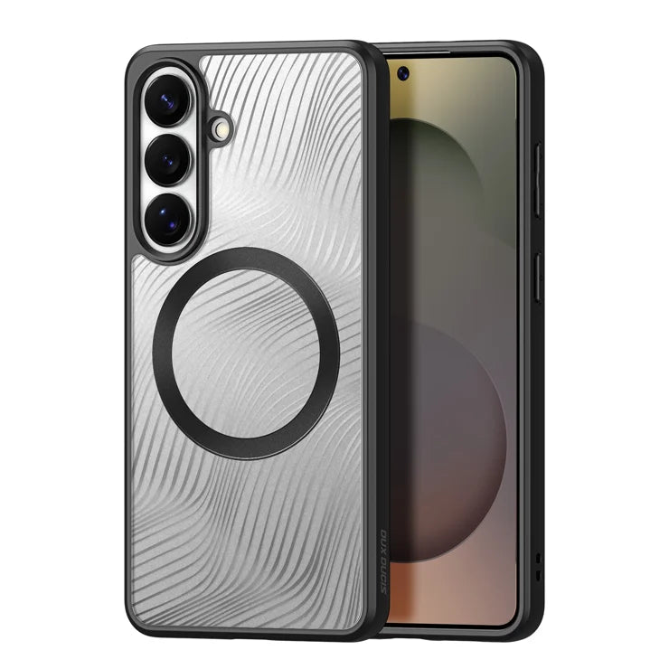 DUX DUCIS Samsung Galaxy S26+ -magneettikotelo, Aimo-sarja, PC+TPU ohut suojus (REACH-sertifioitu) – musta
