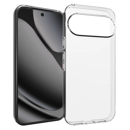 Til Google Pixel 11 Pro XL cover, vandmærkebestandigt TPU-telefonbagcover - Gennemsigtig