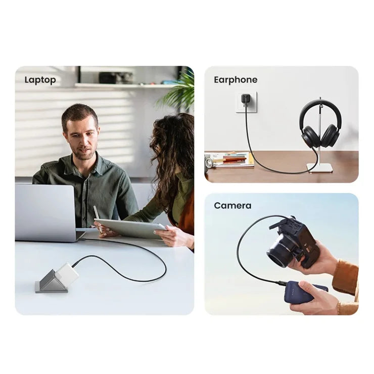 UGREEN 15177 1,5 m PD 100 W hurtigopladning USB-C til USB-C-kabel til iPhone / Macbook / iPad datakabel
