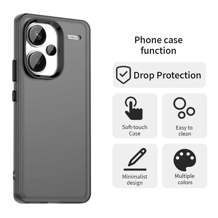 Xiaomi Redmi Note 13 Pro+ 5G telefonbagcover - sort