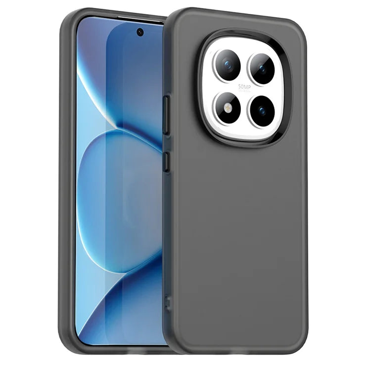 Xiaomi Poco M8 Pro 5G / Redmi Note 15 Pro+ 5G (Global) Cover PC + TPU + PET Mat Anti-Drop Telefonbagcover - Sort