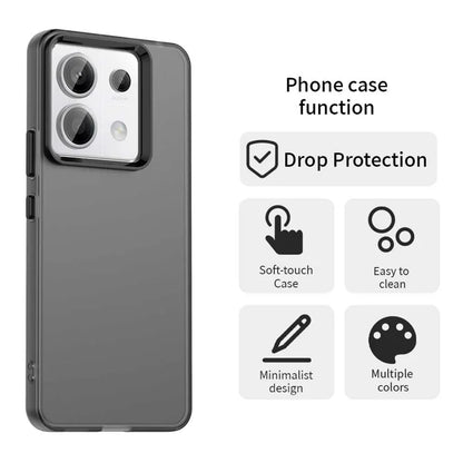Xiaomi Redmi Note 13 Pro 5G / Poco X6 5G Telefon Bagcover - Sort