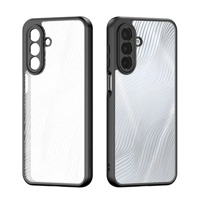 DUX DUCIS Til Samsung Galaxy M17 5G / F17 5G / A17 5G / A17 4G etui Aimo-serien TPU+PC mat stødsikkert telefoncover (REACH-certificering) - Sort